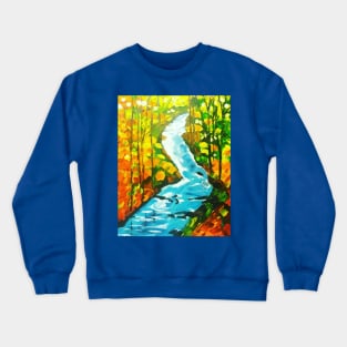 Klamath River,Oregon Crewneck Sweatshirt